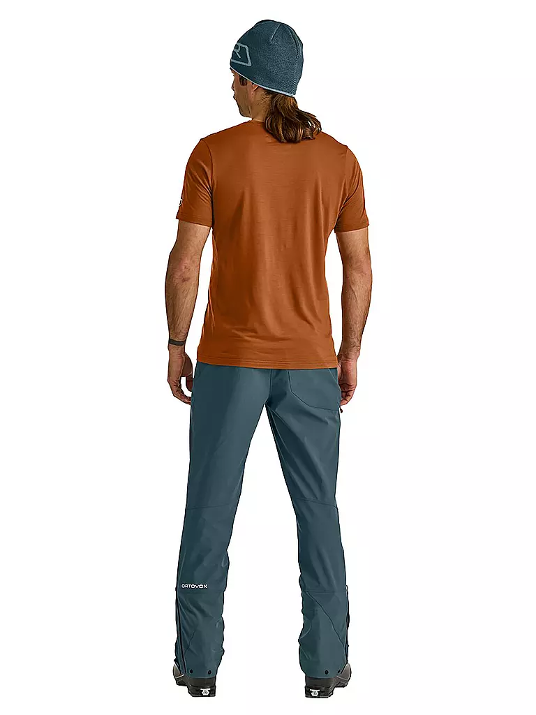 ORTOVOX | Herren Funktionsshirt Peak Focus 150 COOL Tencel | Marrón