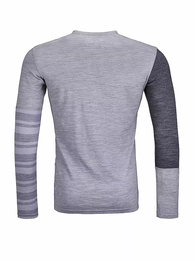 ORTOVOX | Herren Funktionsshirt Rock'n'Wool 185 | Gris claro