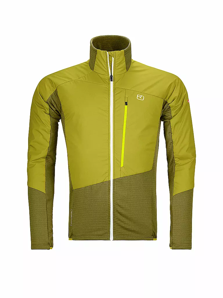 ORTOVOX | Herren Hybridjacke Westalpen | Mostaza