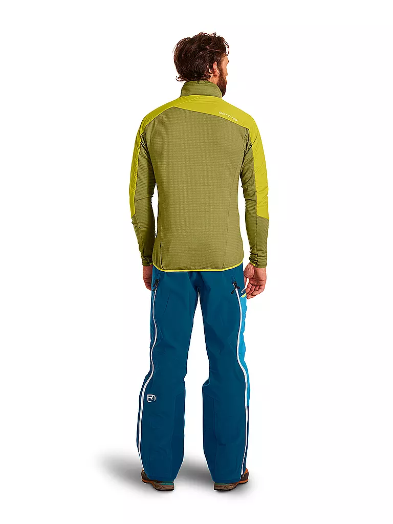 ORTOVOX | Herren Hybridjacke Westalpen | Mostaza