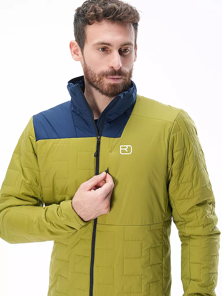 ORTOVOX | Herren Isojacke Piz Segnas SW | Mostaza