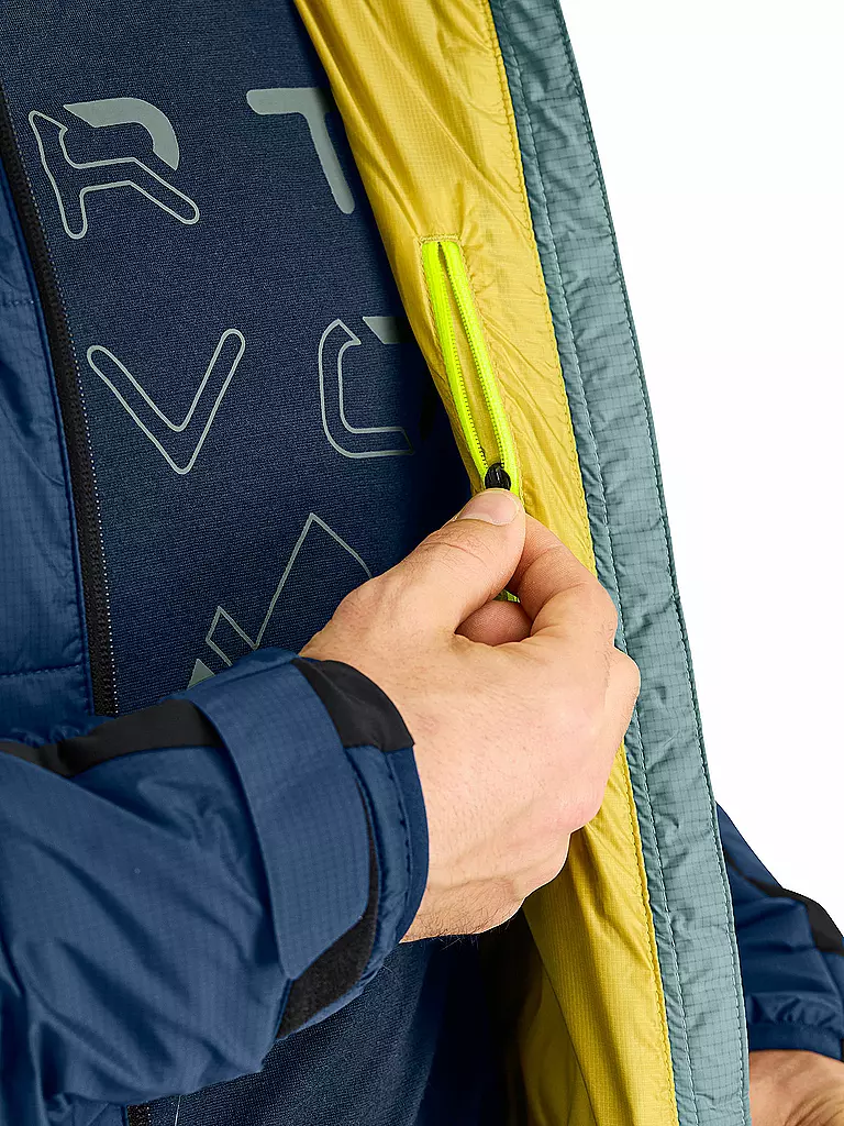 ORTOVOX | Herren Isojacke Zinal | Azul