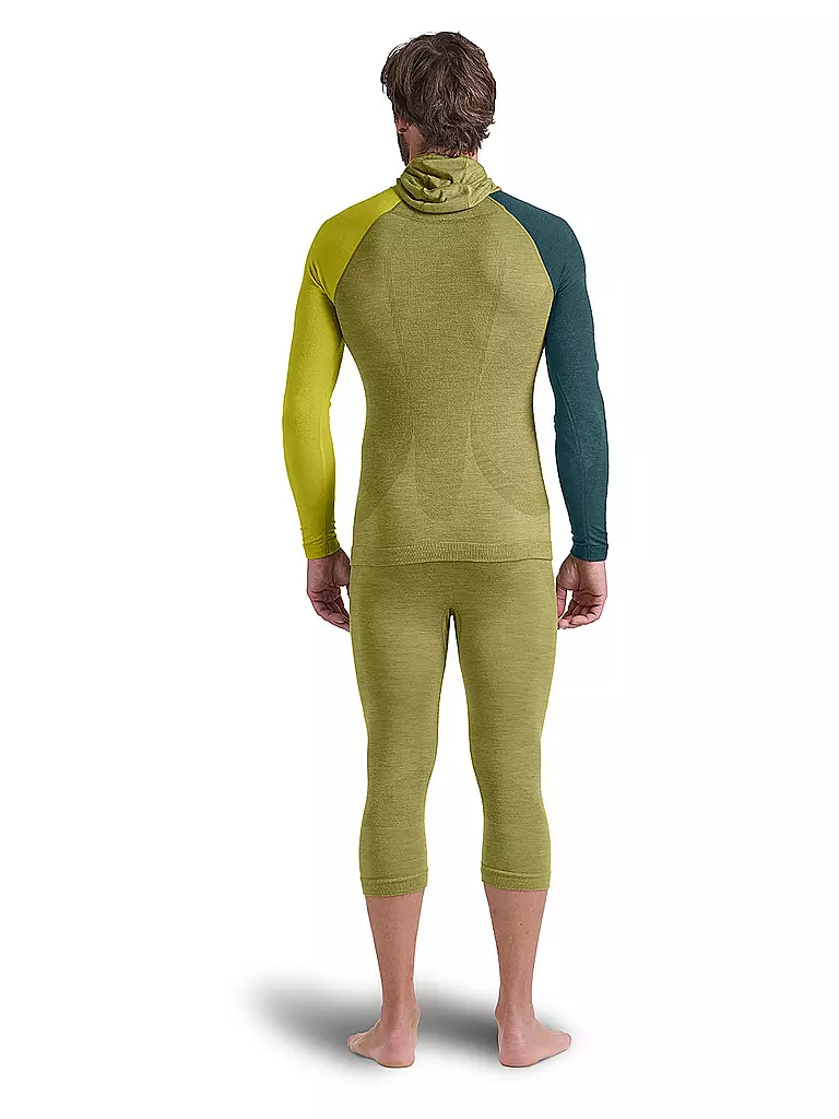 ORTOVOX | Herren Shirt 120 Comp Light Hoodie | Mostaza