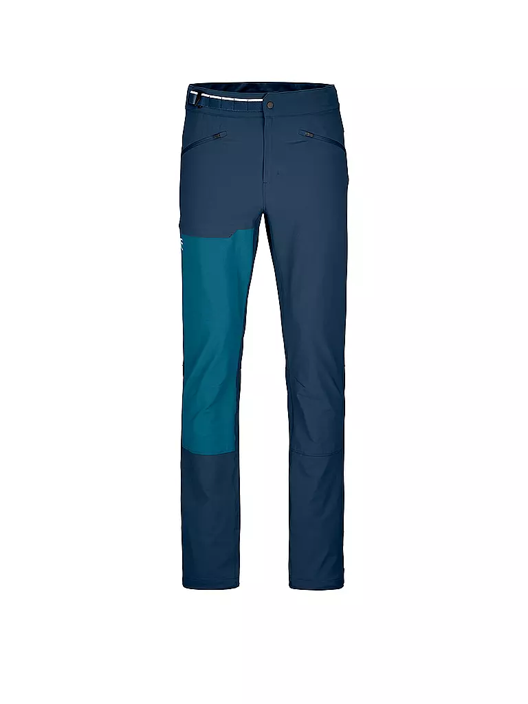 ORTOVOX | Herren Softshell Wanderhose Brenta | Azul oscuro
