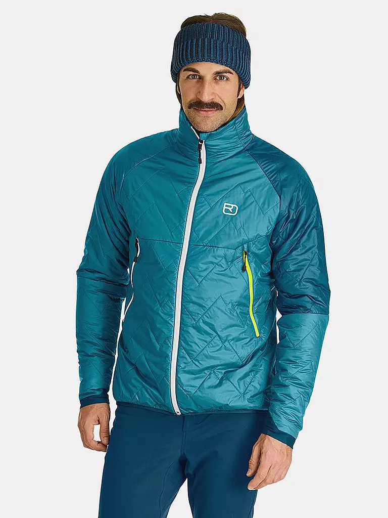 ORTOVOX | Herren Touren Isojacke Piz Vial SW | Azul