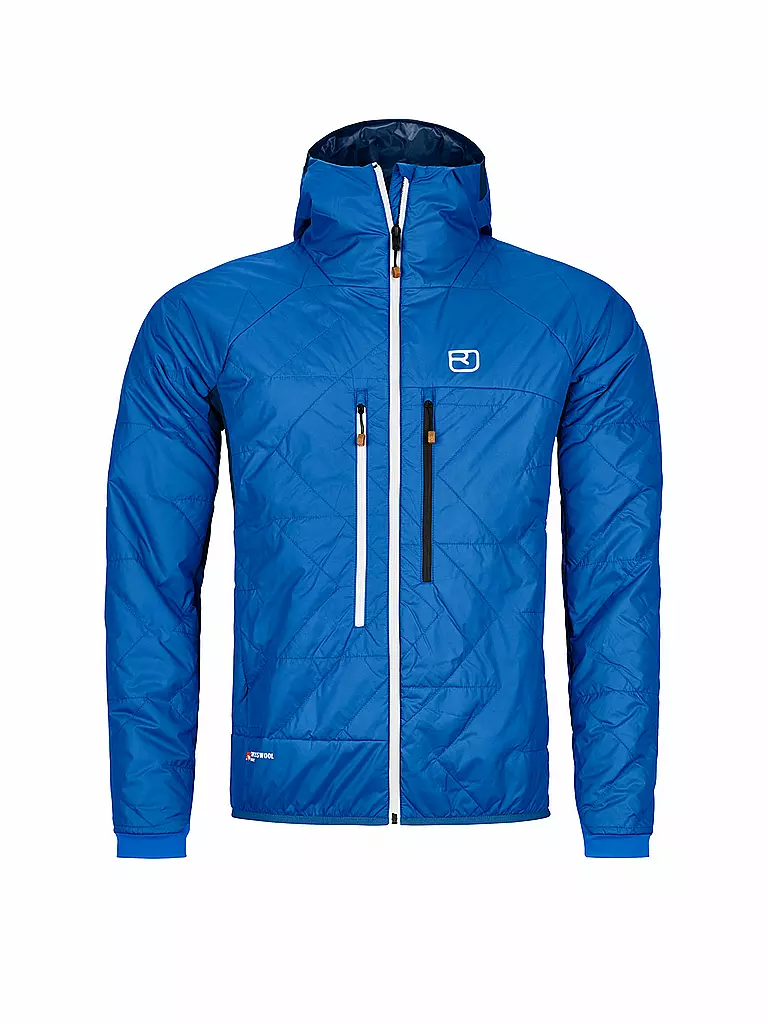 ORTOVOX | Isojacke Piz Boé Swisswool para hombre | Azul