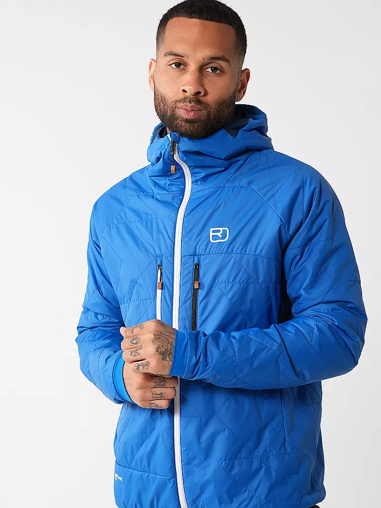 ORTOVOX | Isojacke Piz Boé Swisswool para hombre | Azul
