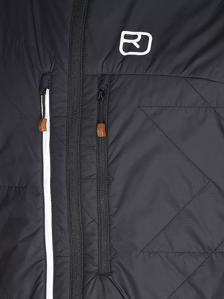 ORTOVOX | Isojacke Piz Boé Swisswool para hombre | Negro