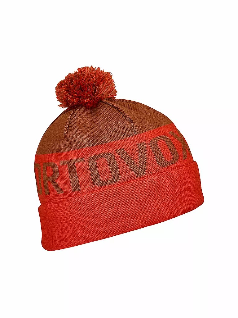 ORTOVOX | Mütze Bobble Knit | Rojo