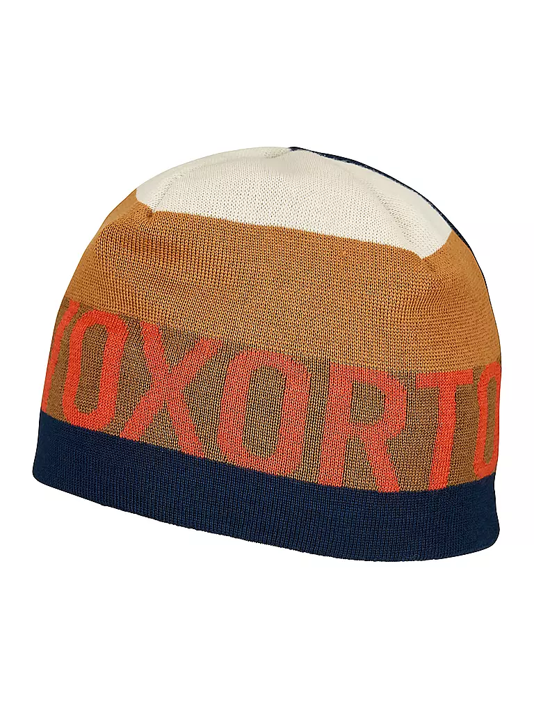 ORTOVOX | Mütze Patchwork | Azul oscuro