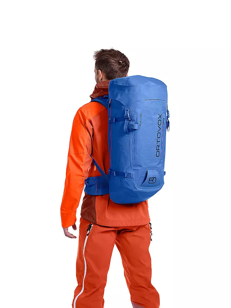 ORTOVOX | Mochila alpina Peak 40 Dry | Azul