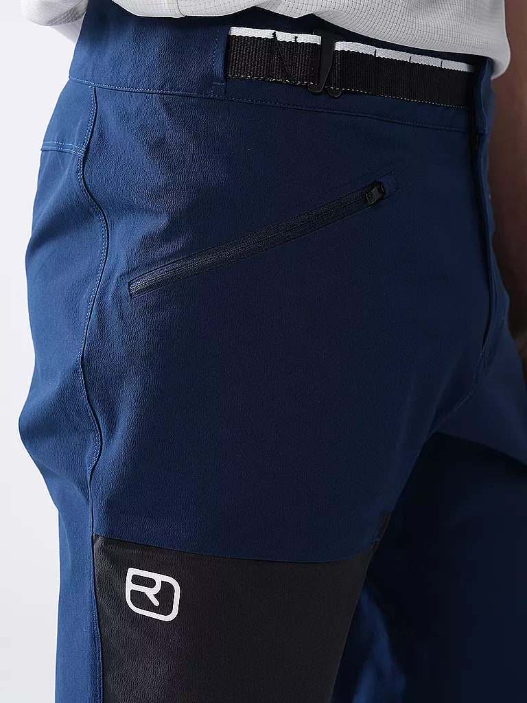 ORTOVOX | Pantalón corto softshell Brenta para hombre | Azul oscuro