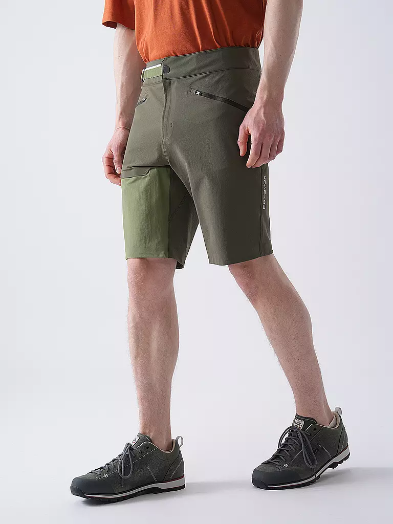 ORTOVOX | Pantalón corto softshell Brenta para hombre | Oliva