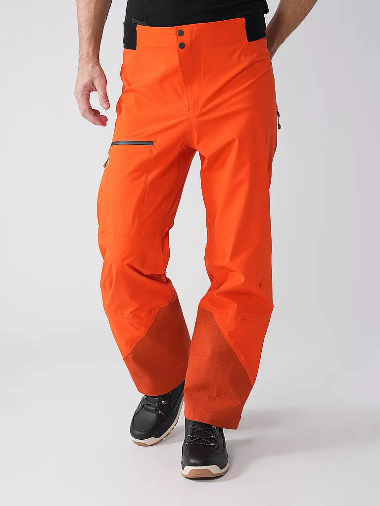 ORTOVOX | Pantalón de esquí de travesía Ortler 3L para hombre | Rojo