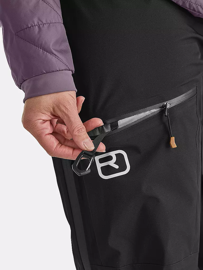 ORTOVOX | Pantalón de esquí de travesía Ortler 3L para mujer | Negro