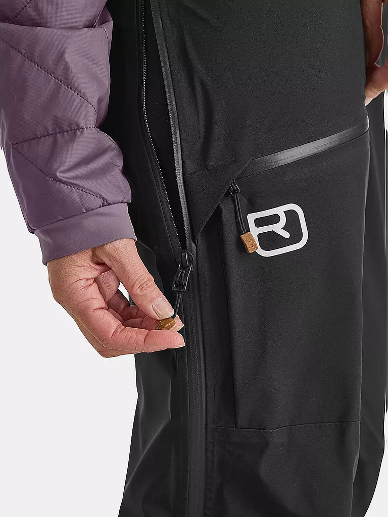 ORTOVOX | Pantalón de esquí de travesía Ortler 3L para mujer | Negro