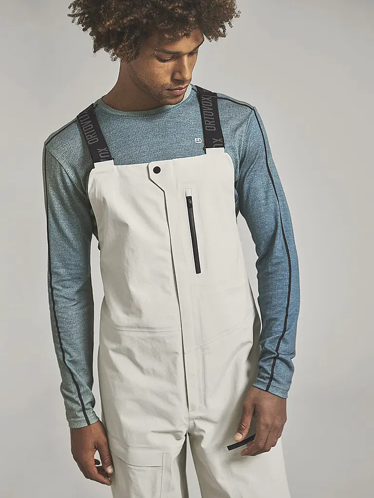 ORTOVOX | Pantalón de esquí de travesía para hombre Ravine Plus 3L BIB | 