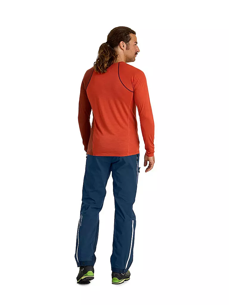 ORTOVOX | Pantalón de esquí de travesía para hombre Westalpen 3L | Azul oscuro