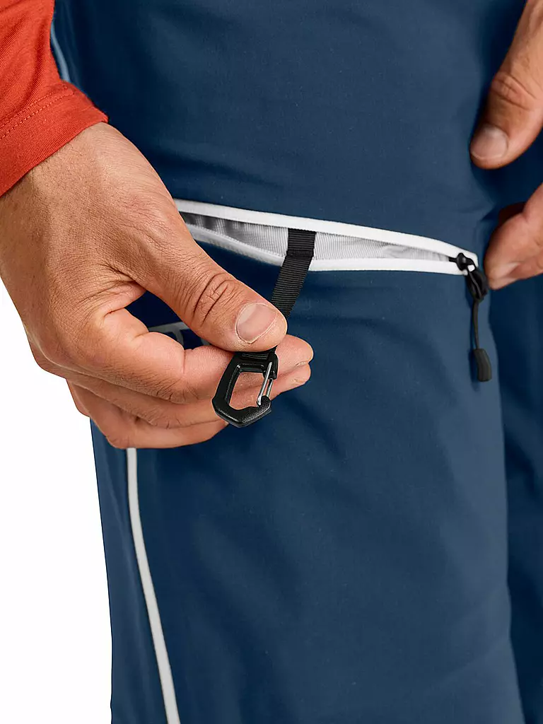 ORTOVOX | Pantalón de esquí de travesía para hombre Westalpen 3L | Azul oscuro
