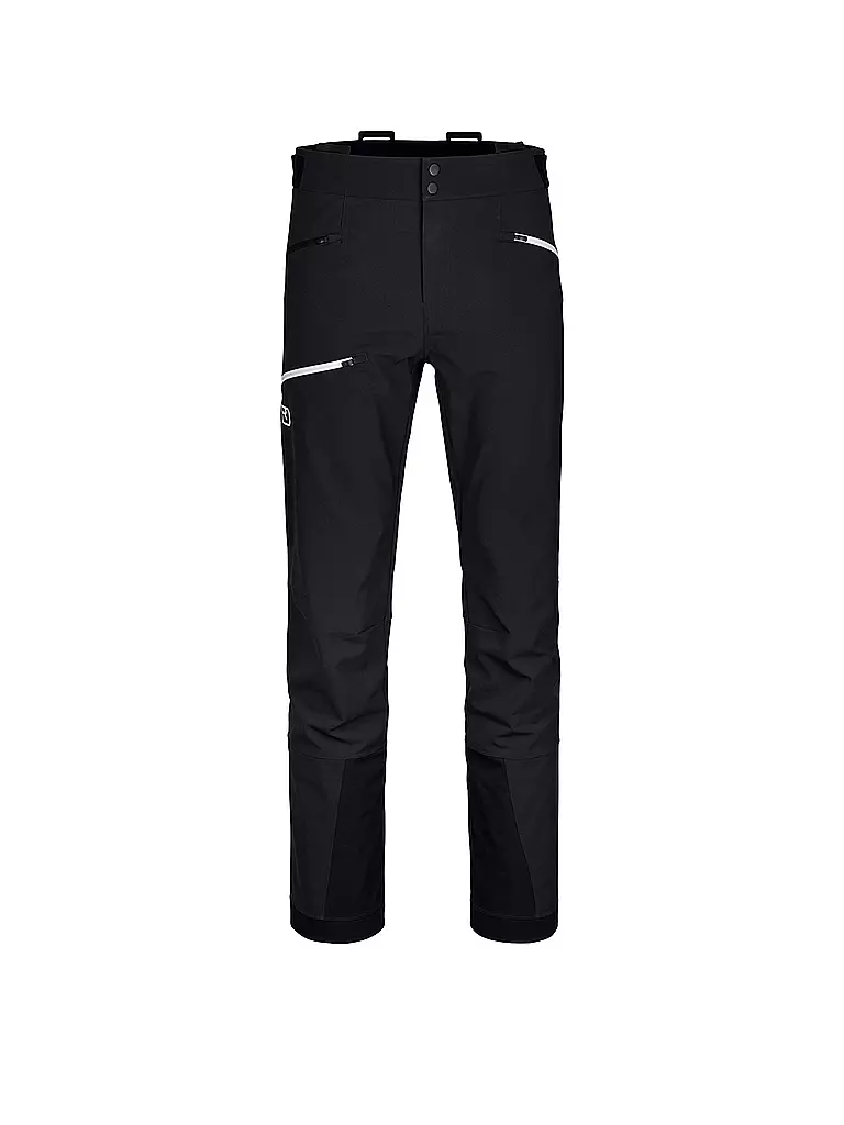 ORTOVOX | Pantalón de esquí de travesía softshell Pizol para hombre | Negro