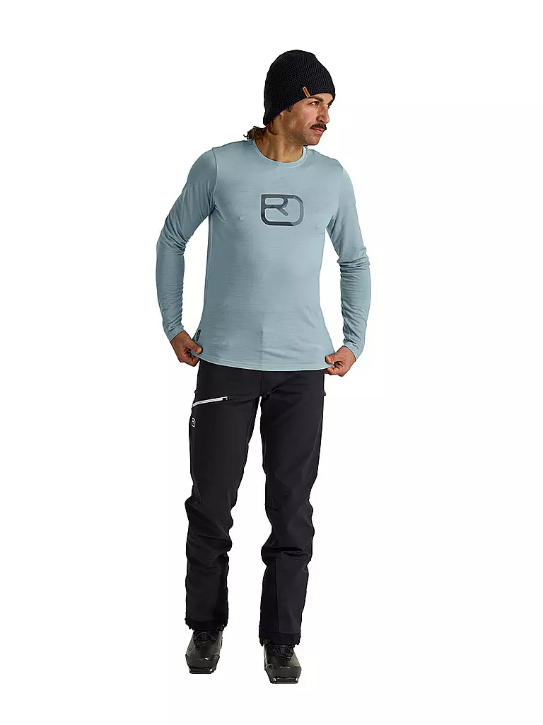 ORTOVOX | Pantalón de esquí de travesía softshell Pizol para hombre | Negro