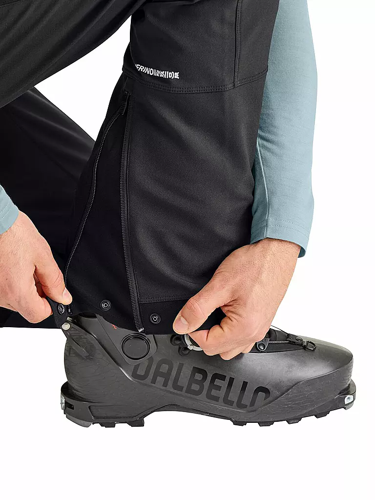 ORTOVOX | Pantalón de esquí de travesía softshell Pizol para hombre | Negro