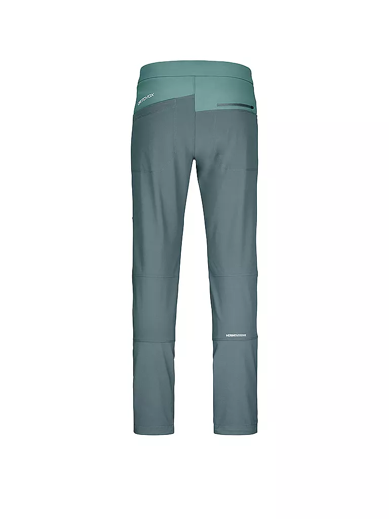 ORTOVOX | Pantalón de senderismo softshell Pala para hombre | Petróleo