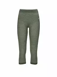 ORTOVOX | Damen Funktionshose 230 Competition 3/4 | Verde oscuro