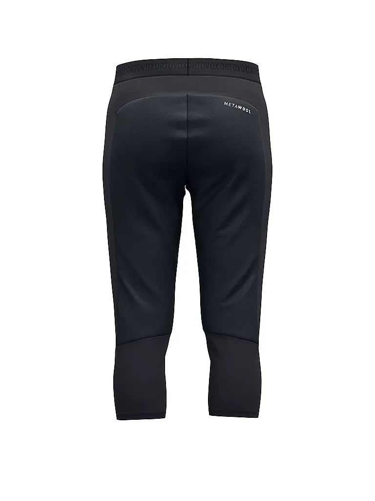 ORTOVOX | Pantalón híbrido interior para hombre RAVINE METAWOOL 60 3/4 | Negro