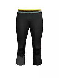 ORTOVOX | Pantalón interior 3/4 de forro polar ligero para hombre | Negro