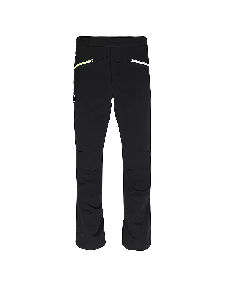 ORTOVOX | Pantalón softshell de esquí de travesía Col Becchei para hombre | Negro