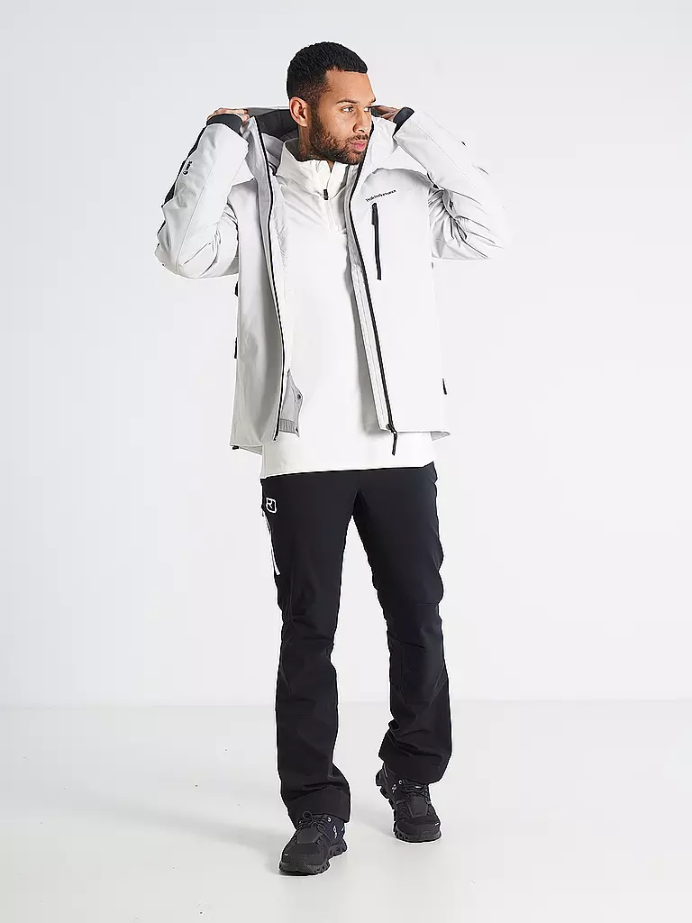 ORTOVOX | Pantalón softshell de esquí de travesía Col Becchei para hombre | Negro