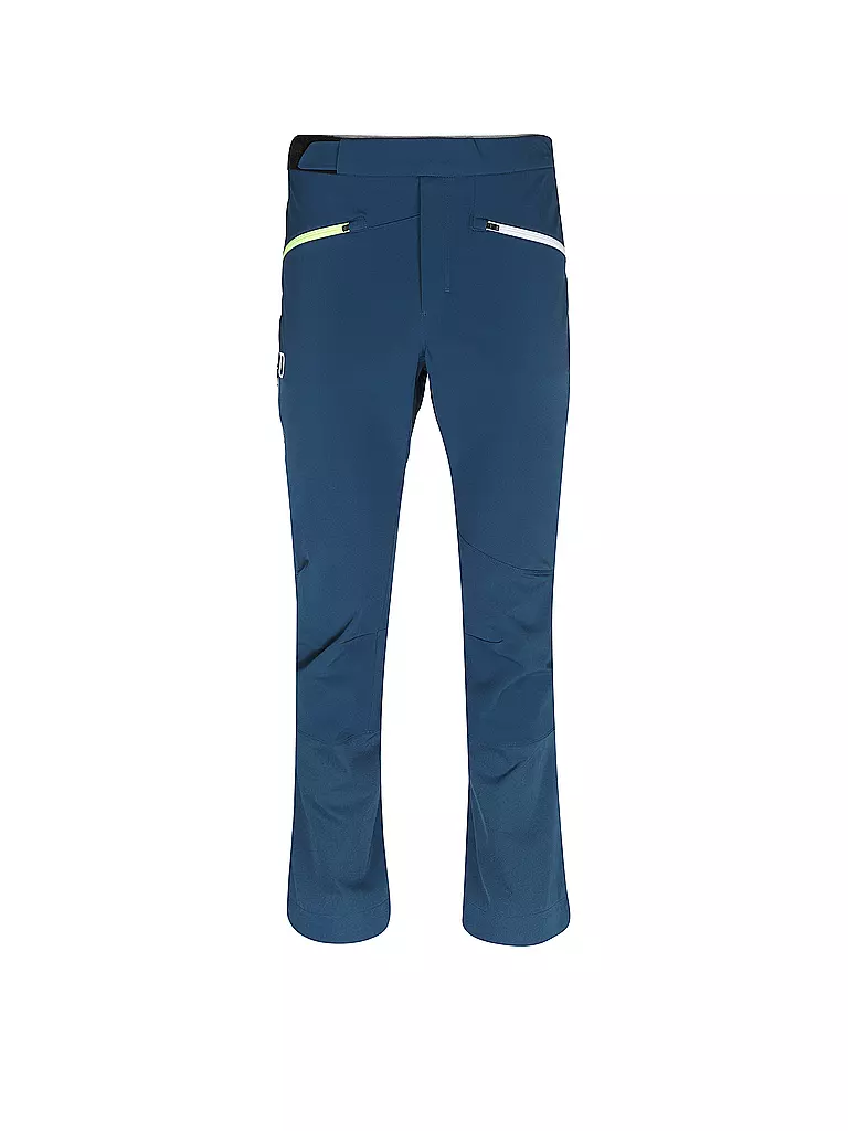 ORTOVOX | Pantalón softshell de travesía Col Becchei para hombre | Petróleo