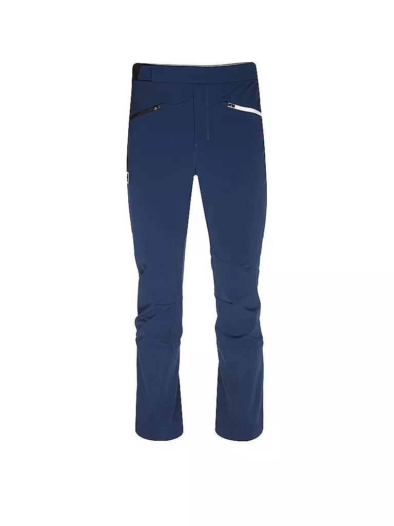 ORTOVOX | Pantalón softshell de travesía Col Becchei para hombre | Azul oscuro