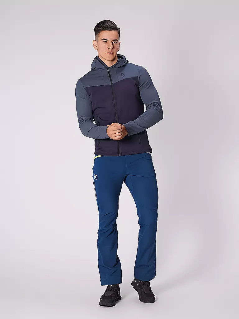 ORTOVOX | Pantalón softshell de travesía Col Becchei para hombre | Petróleo