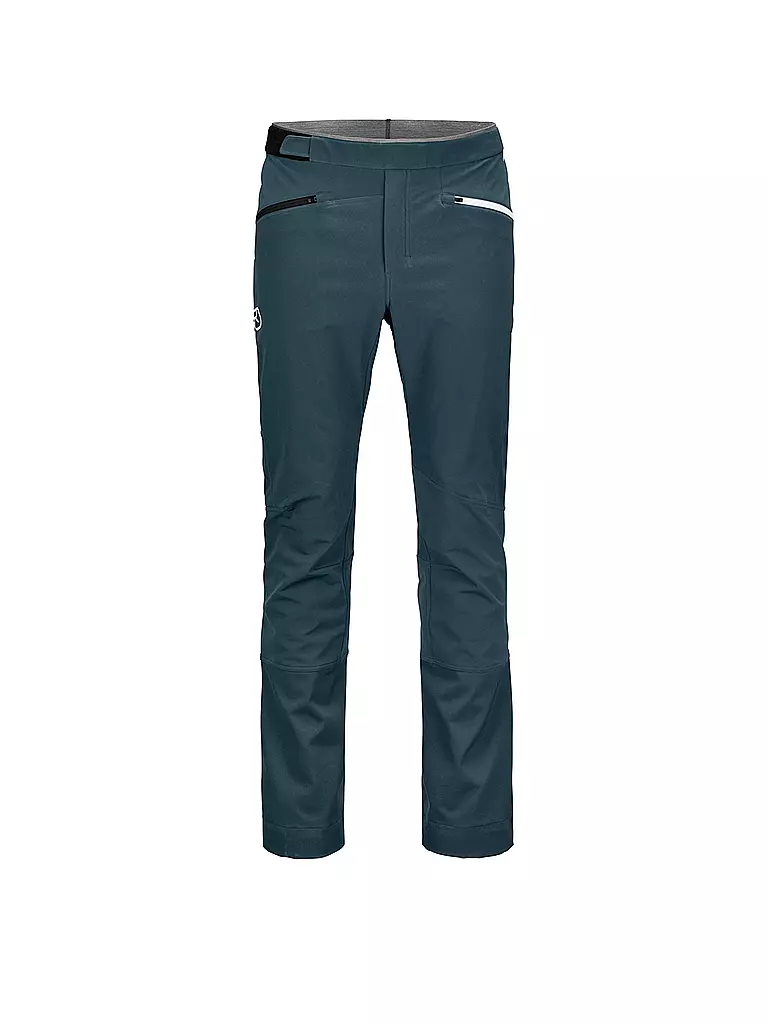 ORTOVOX | Pantalón softshell de travesía para hombre Col Becchei | Petróleo