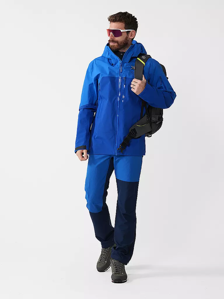 ORTOVOX | Pantalón softshell de travesía para hombre Punta Berrino | Azul