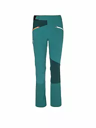 ORTOVOX | Pantalón softshell de travesía para mujer Col Becchei | Petróleo
