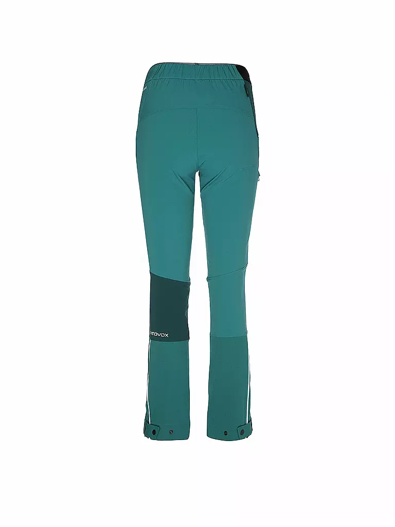 ORTOVOX | Pantalón softshell de travesía para mujer Col Becchei | Petróleo