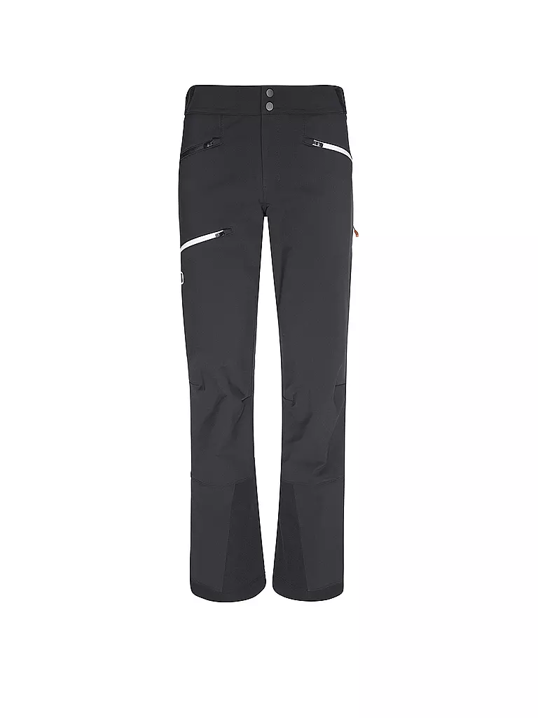 ORTOVOX | Pantalón softshell de travesía Pizol para mujer | Negro