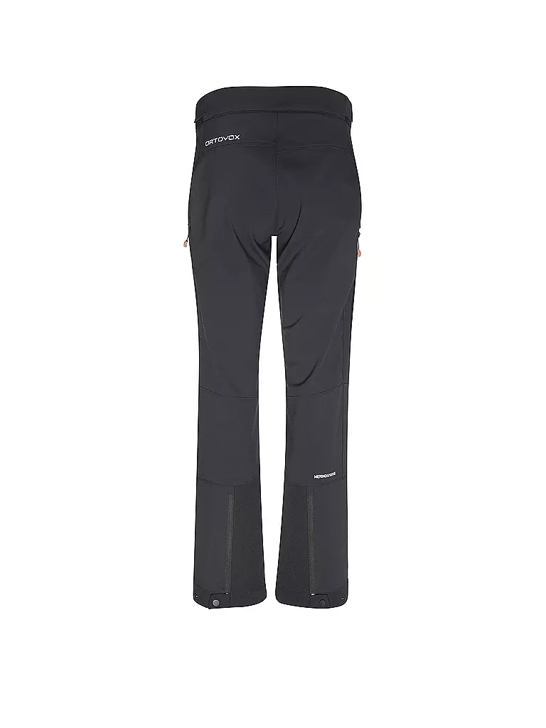ORTOVOX | Pantalón softshell de travesía Pizol para mujer | Negro