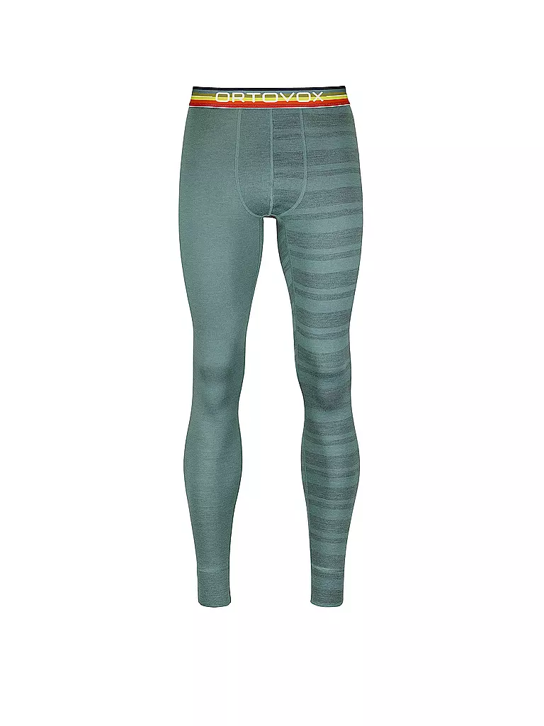 ORTOVOX | Pantalones interiores para hombre Rock'n'Wool 185 | Verde oscuro