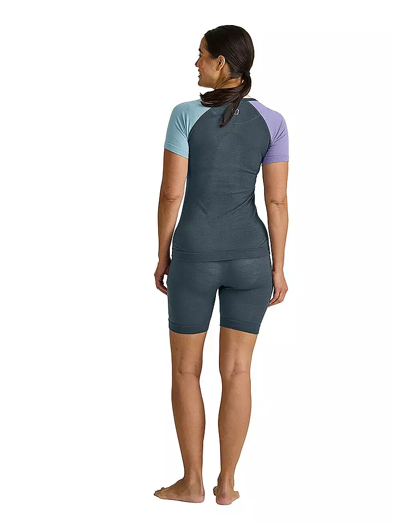 ORTOVOX | Shorts interiores de mujer 120 Comp Light | Petróleo