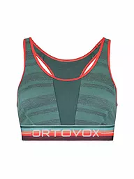 ORTOVOX | Top deportivo de mujer 185 Rock'n'Wool | Verde oscuro