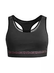 ORTOVOX | Top deportivo de mujer 185 Rock'n'Wool | Negro