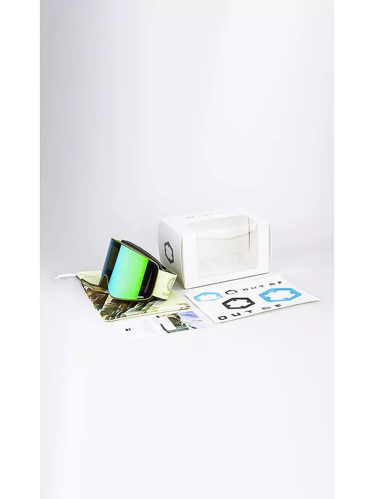 OUT OF | Gafas de esquí Bio Project Green Green MCI |