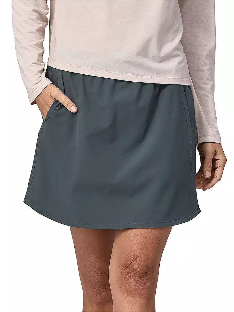 PATAGONIA |  Damen Skort Fleetwith  | Verde oscuro