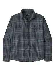 PATAGONIA | Camisa de hombre Cotton in Conversion Lightweight Fjord Flannel | Azul oscuro
