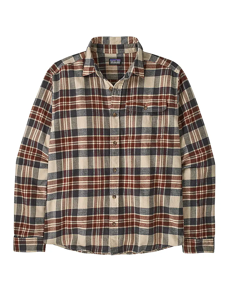 PATAGONIA | Camisa de hombre Cotton in Conversion Lightweight Fjord Flannel | Beige