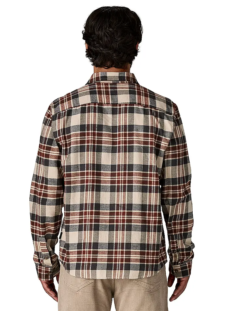PATAGONIA | Camisa de hombre Cotton in Conversion Lightweight Fjord Flannel | Beige
